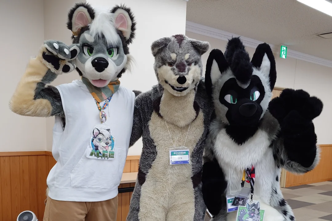 アレック君・銀牙君・レイン君